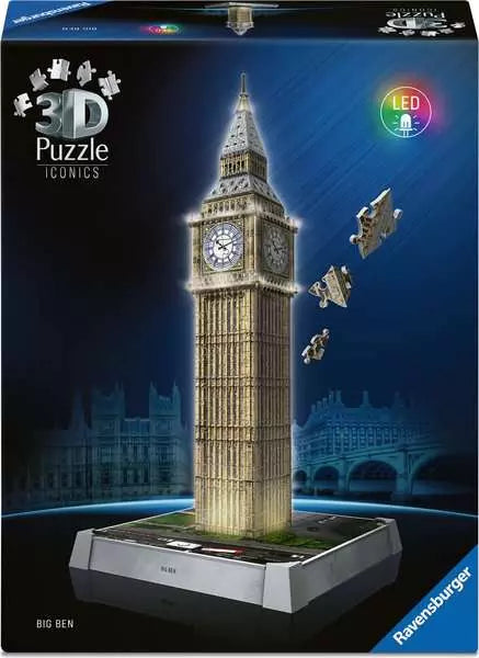 Iconics - Big Ben illuminé - 216 mcx 3D