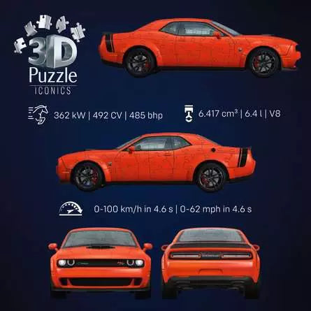Iconics - Dodge Challenger R/T - 108 mcx 3D