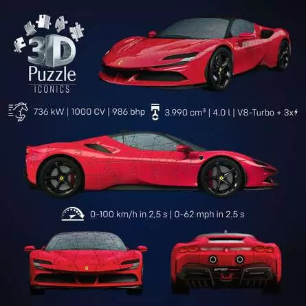 Iconics - Ferrari SF90 Stradale - 108 mcx 3D