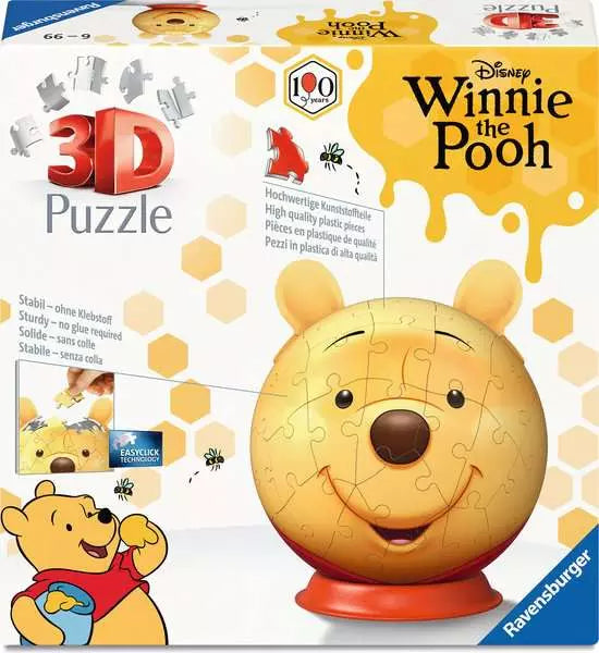 Winnie the Pooh - 77 pcs 3D