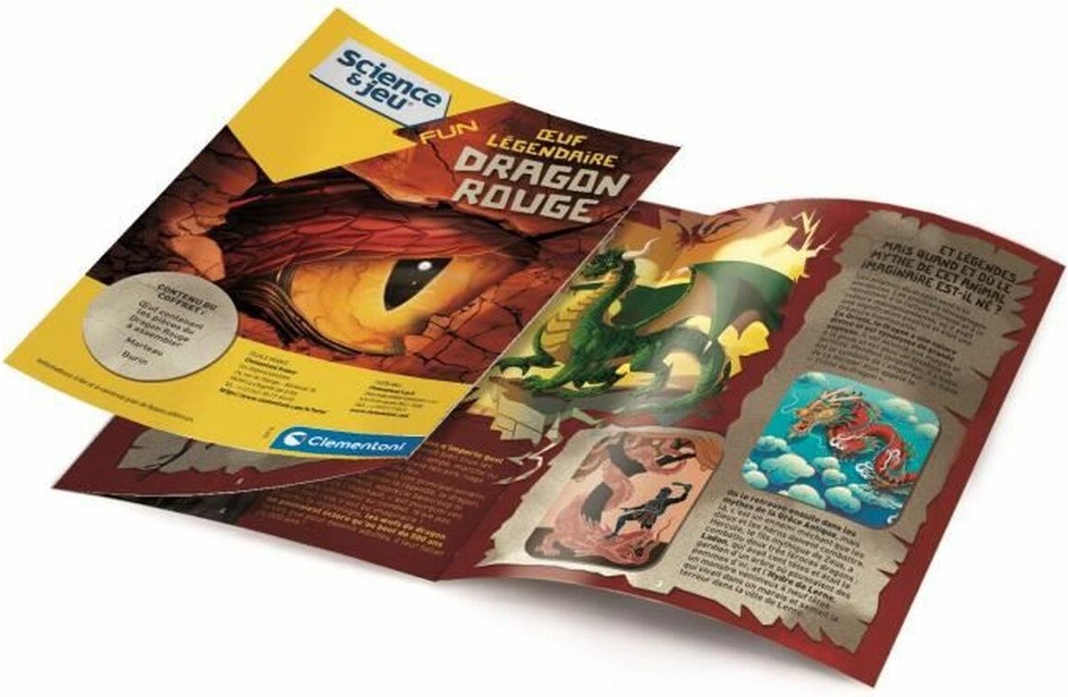 Oeuf légendaire - Dragon rouge (Fr)