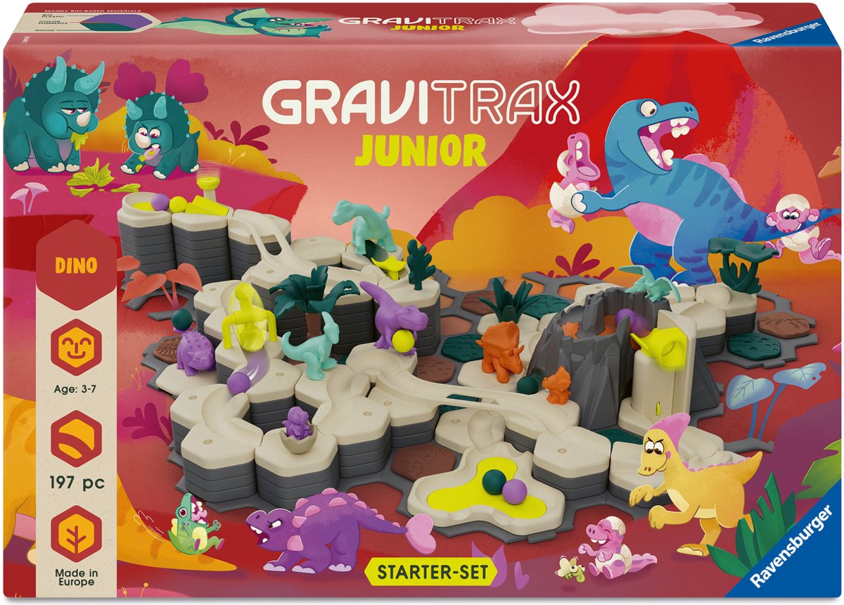 GraviTrax Junior - Ensemble de départ XXL - Dino