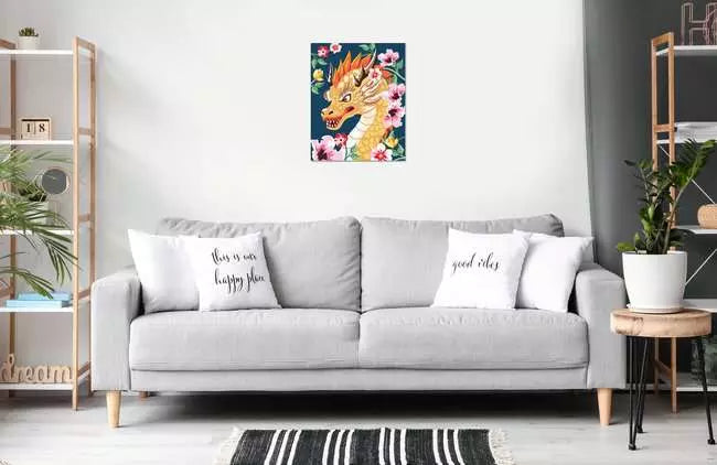 CreArt - Fire Dragon Flora