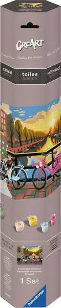 CreArt: Canvas Edition - Amsterdam at Sunset