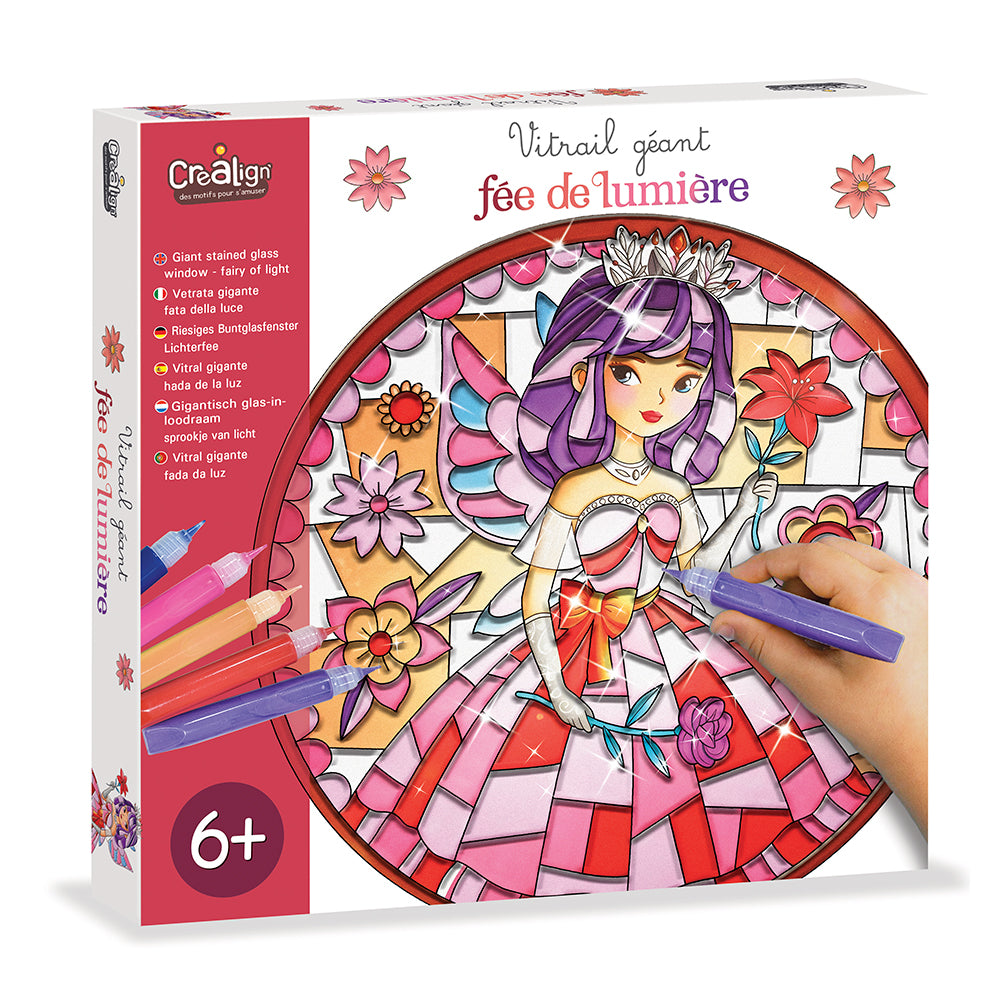Crealign - Giant Stained-Glass Window: Fairy of Light