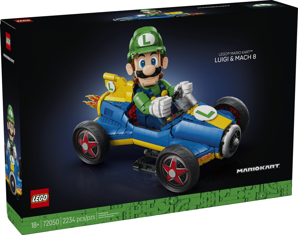 Mario Kart: Luigi and Mach 8 - Super Mario