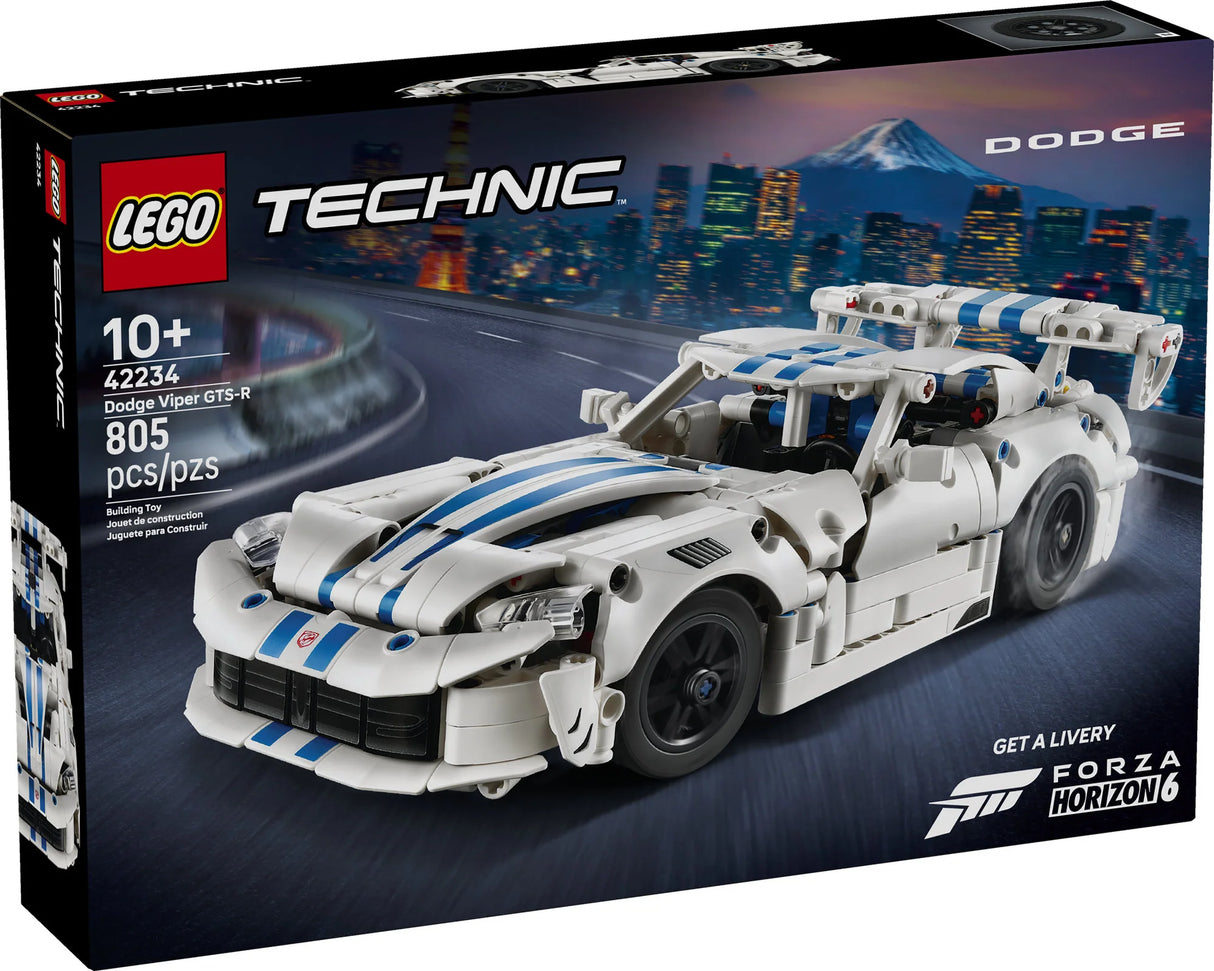 La voiture de sport Dodge Viper GTS-R - Technic