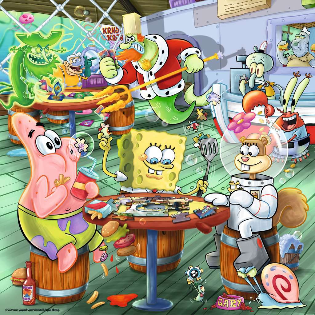 SpongeBob: Game Night at the Krusty Krab - 500 pcs