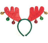 Serre-tête panache avec boules de Noël