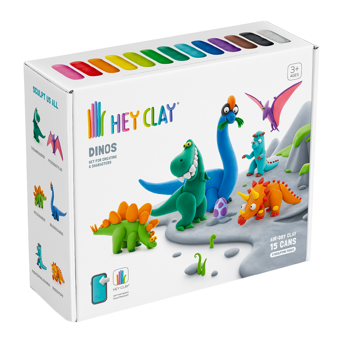 Hey Clay Set - Dinos