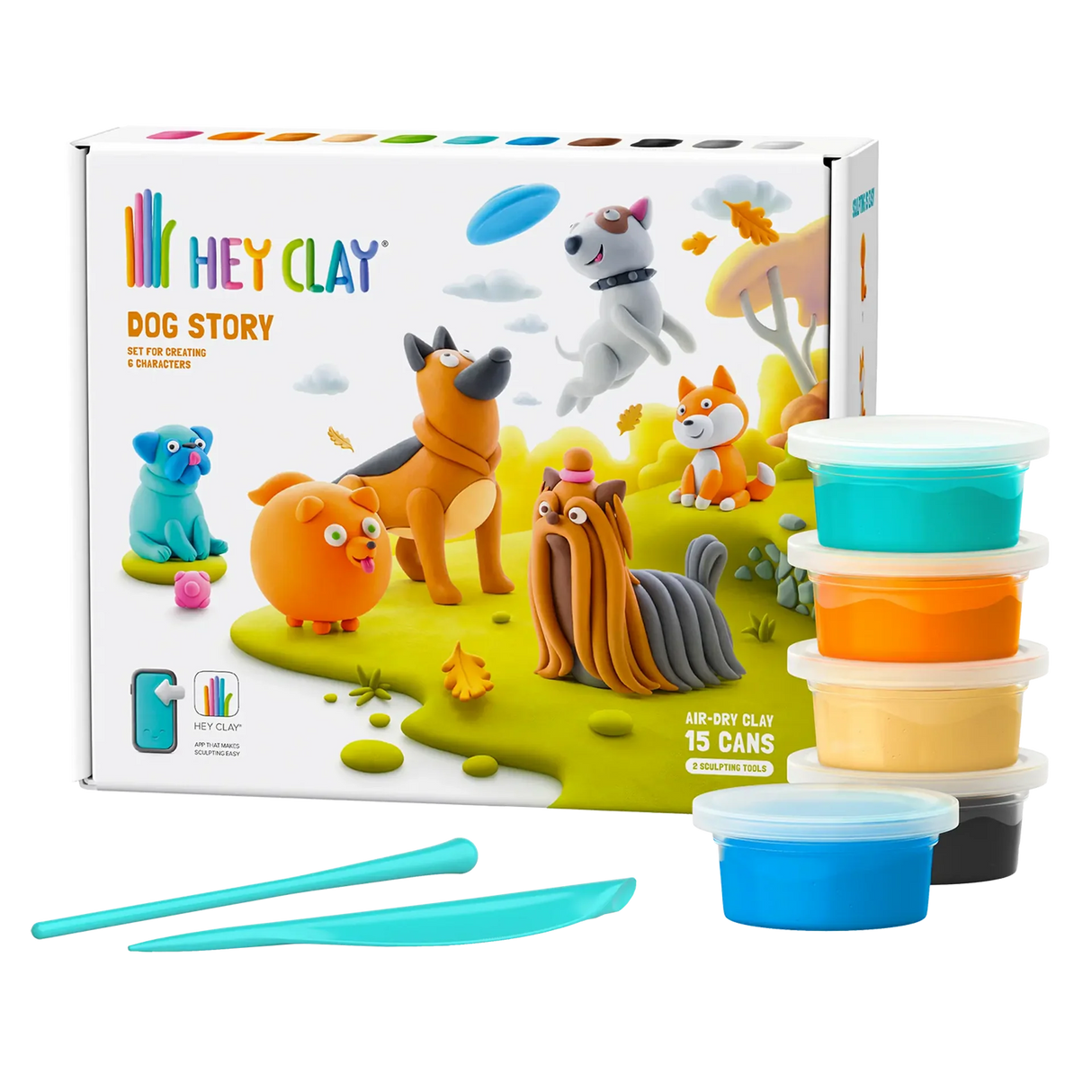 Hey Clay Set - Dog story