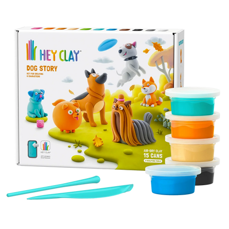 Hey Clay Set - Dog story