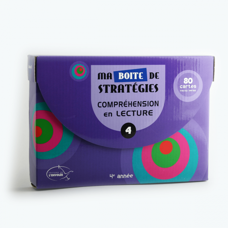 Ma boite de stratégies - Compréhension en lecture (Fr)