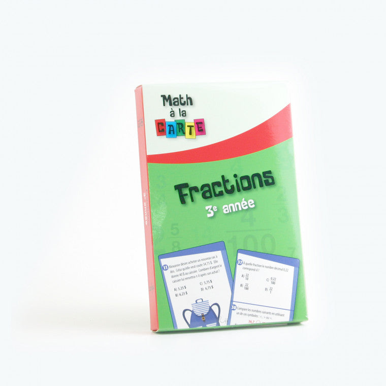 Math à la carte - Fractions (Fr)