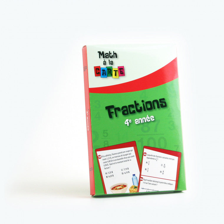 Math à la carte - Fractions (Fr)