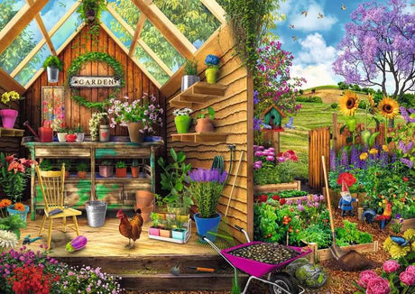 Vue sur l'abri de jardin - 300 mcx Large