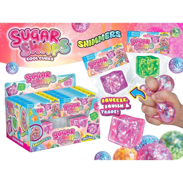 Squishy Sugar Swaps - Cool Cubes Shimmers (assortiment)