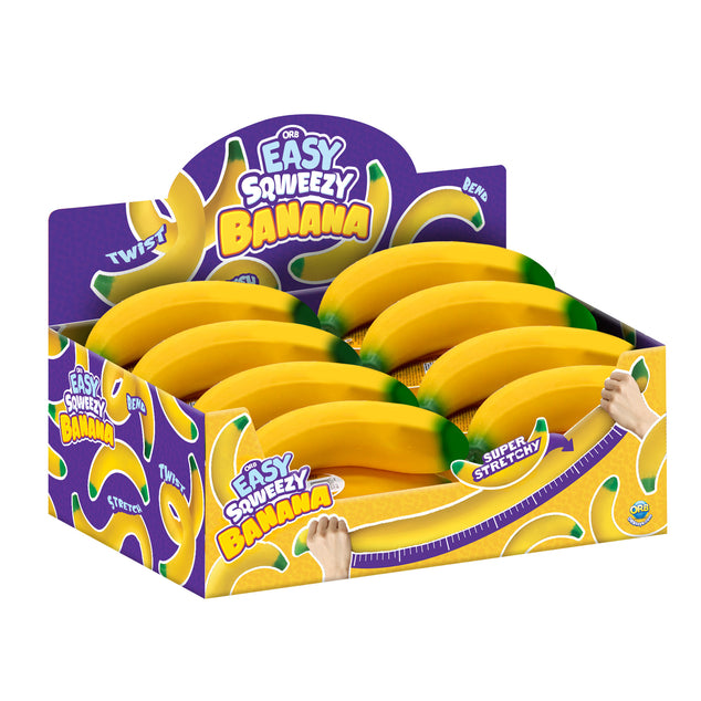 Easy Sqweezy Mega Banana (assortiment)