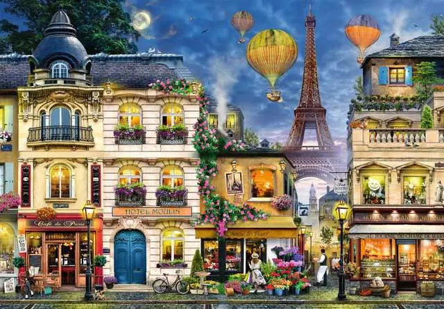 Evening Walk in Paris - 18000 mcx