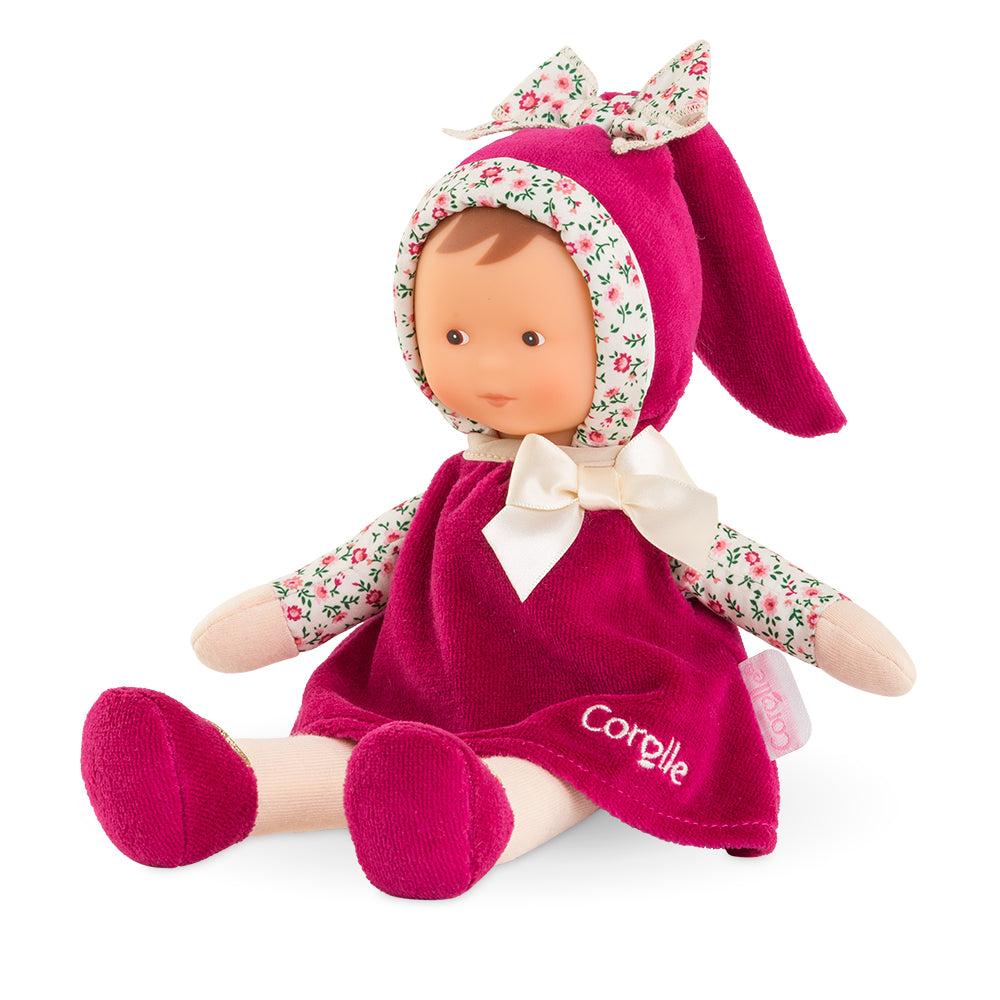 Doudou Miss - Rose grenadine 25 cm
