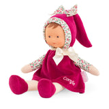 Doudou Miss - Rose grenadine 25 cm