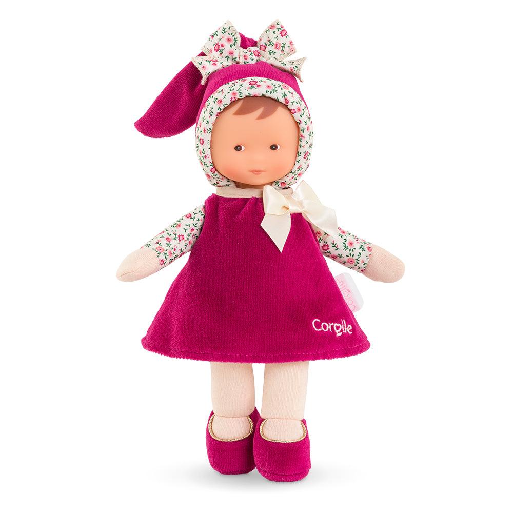 Doudou Miss - Rose grenadine 25 cm
