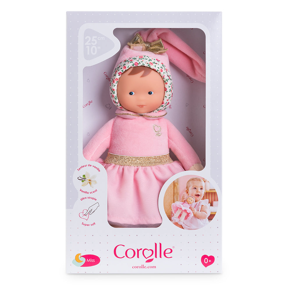 Doudou Miss - Ballerine Rose grenadine 25 cm