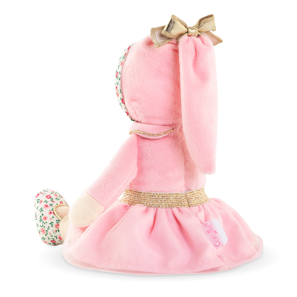 Doudou Miss - Ballerine Rose grenadine 25 cm