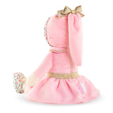 Doudou Miss - Ballerine Rose grenadine 25 cm