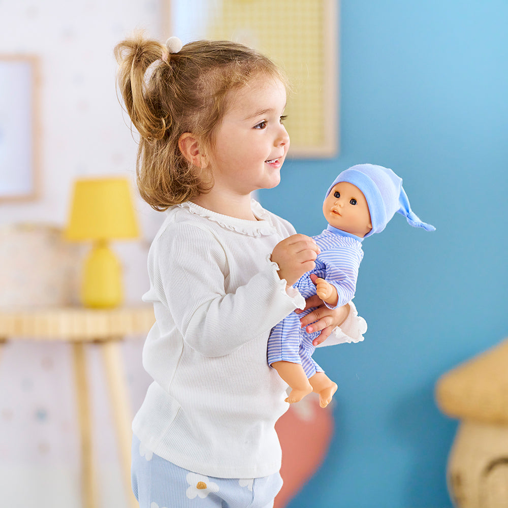 Bébé Calin - Charmeur bleu ciel 30 cm