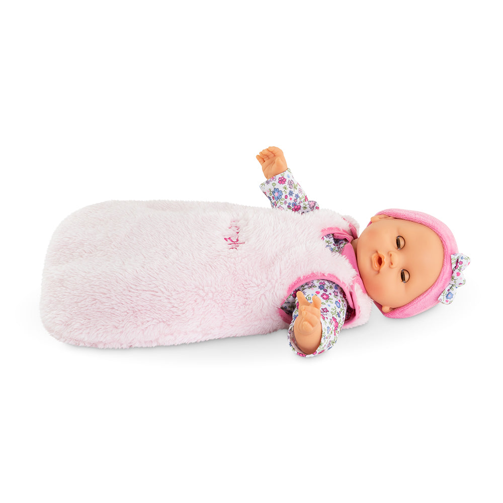 Pink Plush Baby Sleeping Bag 30 cm