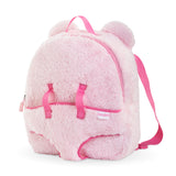Baby Doll Carrier Backpack Pink Plush 30 cm