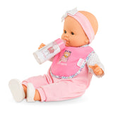 Bib and Magic Milk Bottle for 36 to 42 cm Corolle Dolls