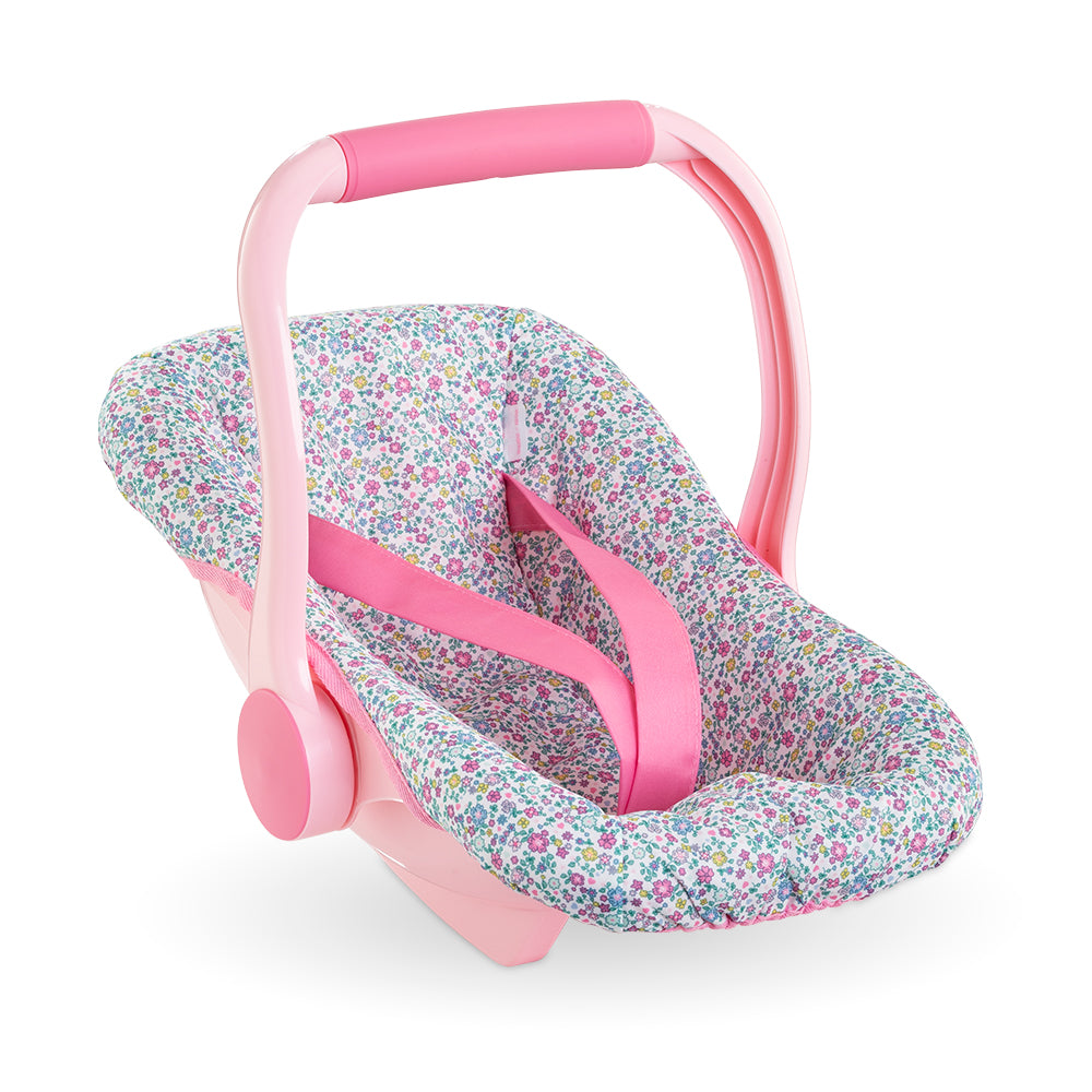 Porte-poupon floral pour poupée de 36 à 42 cm