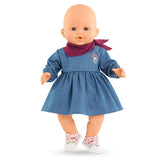 Outfit 30 cm - Jeans Dress and Scarf