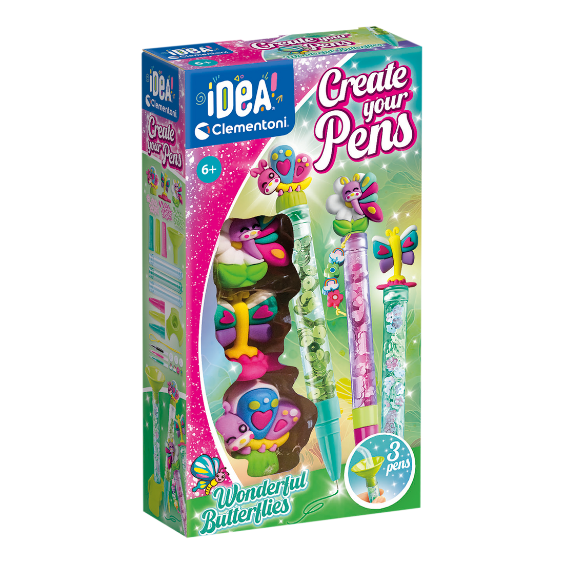 Create Your Pens - Wonderful Butterflies (Multi)