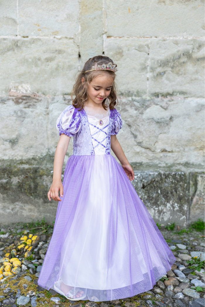 Robe de princesse mauve