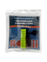 Collier mâchouille brique