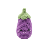 DIY Crochet Key Ring - Eggplant (Bil)