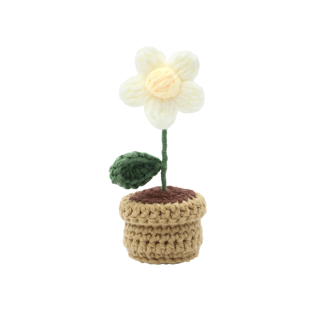 DIY Crochet Set - Potted Daisy (Bil)