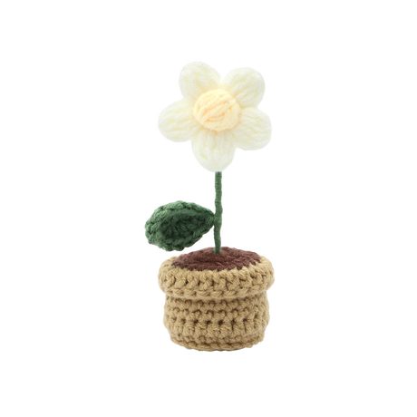 DIY Crochet Set - Potted Daisy (Bil)