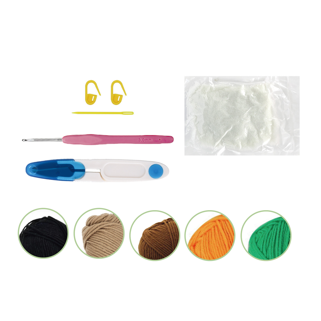 DIY Crochet Set - Chill Capybara (Bil)