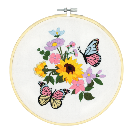 Embroidery Kit - Butterfly (Bil)