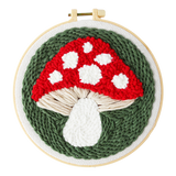 Punch Needle Kit - Mushroom (Bil)