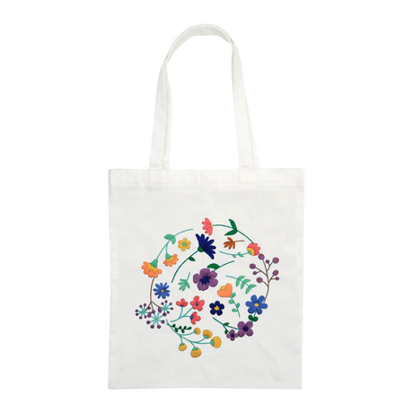 Embroidery Kit - Flower Tote (Bil)