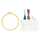 Kit de broderie - Pochette florale (Bil)