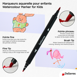 Set of Watercolor Markers (20)