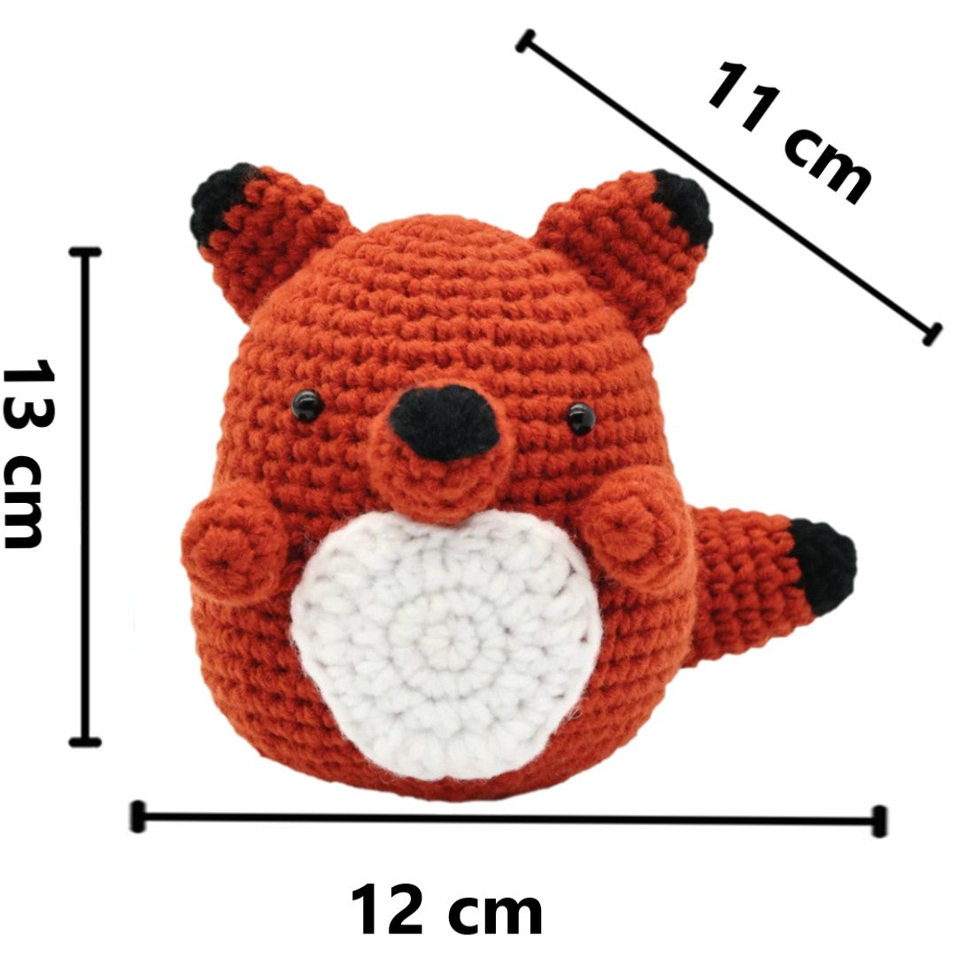 DIY Crochet Kit - Sweet Fox (Bil)