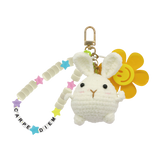 Kit DIY porte-clés crochet - Petit lapin (Bil)