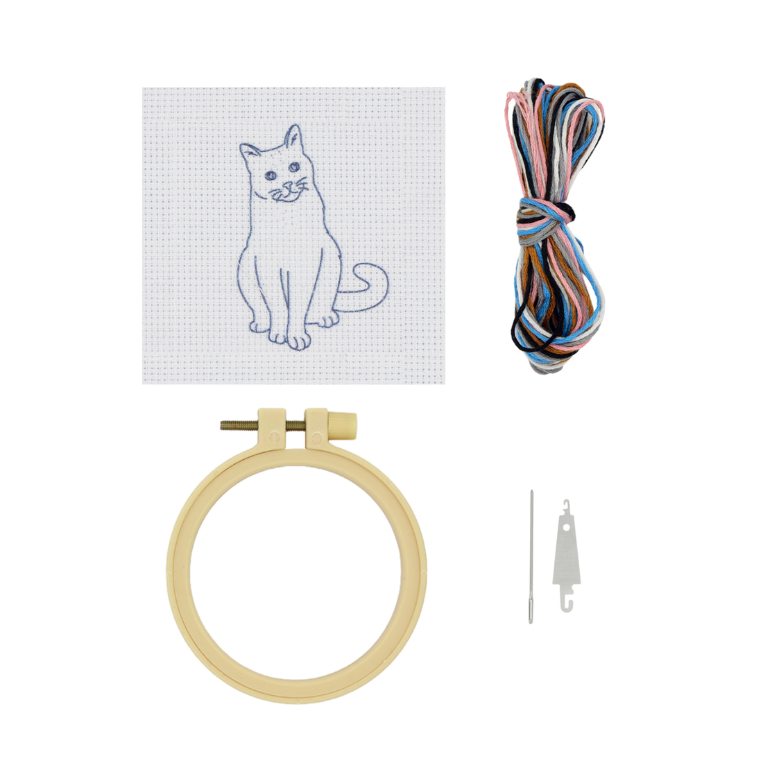 Kit DIY point de croix - Mistigri (Bil)